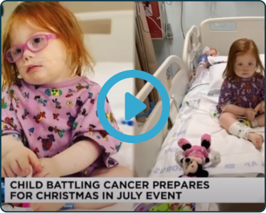 28 children battling cancer, some terminal, get Christmas in July celebration   KSAT Report